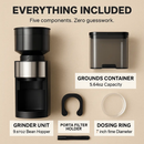 Conical Burr Coffee Grinder for Home Use by LJGDeals