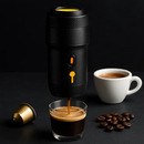 Portable Electric Espresso Machine Cordless Coffee Maker Self-Heating Car Espresso Maker with Anti-Dry Burn Fit for Ground Coffee/NS/DG Capsules for C by LJGDeals