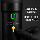 Portable Electric Espresso Machine Cordless Coffee Maker Self-Heating Car Espresso Maker with Anti-Dry Burn Fit for Ground Coffee/NS/DG Capsules for C