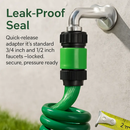 Garden Hose with 7-Mode Sprayer for Patio and Garden by LJGDeals