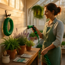 Garden Hose with 7-Mode Sprayer for Patio and Garden by LJGDeals
