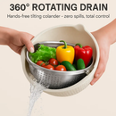 Multifunctional Mixing Bowl with Colander and Graters Set by LJGDeals