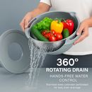 Multifunctional Mixing Bowl with Colander and Graters Set by LJGDeals