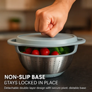 Multifunctional Mixing Bowl with Colander and Graters Set by LJGDeals