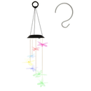 Dragonfly Solar Wind Chimes for Outdoor Garden Decor by LJGDeals