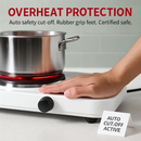 Double Electric Burner Portable Dual Counter Stove by LJGDeals