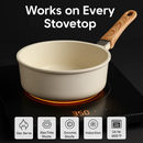 Nonstick Cookware Set with Detachable Handles by LJGDeals