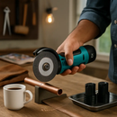 Cordless Mini Angle Grinder with Cutting Discs Set by LJGDeals