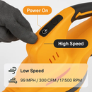 Cordless Leaf Blower - Powerful, Quick Home Cleaning by LJGDeals