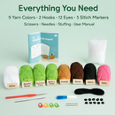 Succulents Crochet Kit for Beginners with 4 Patterns by LJGDeals