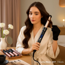 5-in-1 Curling Wand with 4 Barrels & Brush by LJGDeals