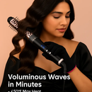 5-in-1 Curling Wand with 4 Barrels & Brush by LJGDeals