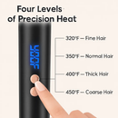 5-in-1 Curling Wand with 4 Barrels & Brush by LJGDeals