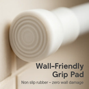 Tension Curtain Rod Extendable for Easy Home Use by LJGDeals