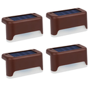 Solar Powered LED Step Lights for Outdoor Stairs by LJGDeals