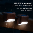 Solar Powered LED Step Lights for Outdoor Stairs by LJGDeals