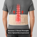 Decompression Back Belt for Lumbar Support and Relief by LJGDeals