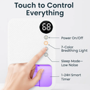 Dehumidifier: Portable, Sleep Mode, Timer & 7-Color Lighting by LJGDeals