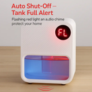 Dehumidifier: Portable, Sleep Mode, Timer & 7-Color Lighting by LJGDeals