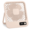 Mini Desktop Cooling Fan with LCD Display and Quiet Airflow by LJGDeals