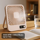 Mini Desktop Cooling Fan with LCD Display and Quiet Airflow by LJGDeals
