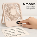 Mini Desktop Cooling Fan with LCD Display and Quiet Airflow by LJGDeals
