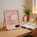 Mini Desktop Cooling Fan with LCD Display and Quiet Airflow by LJGDeals