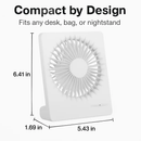Portable Desk Fan - 3-Speed Quiet Table Fan by LJGDeals