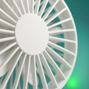 Portable Desk Fan - 3-Speed Quiet Table Fan by LJGDeals