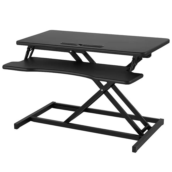 Height Adjustable Standing Desk Converter for Dual Monitors