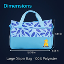 5Pcs Baby Nappy Diaper Bags Set Mummy Diaper Handbags with Diaper Pad Food Bag Bottle Bag Travel Tote Bags For Mom Dad by LJGDeals