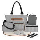 8Pcs Baby Nappy Diaper Bags Set with Bottle Bag & Purse by LJGDeals