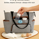 8Pcs Baby Nappy Diaper Bags Set with Bottle Bag & Purse by LJGDeals