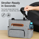 8Pcs Baby Nappy Diaper Bags Set with Bottle Bag & Purse by LJGDeals