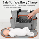 8Pcs Baby Nappy Diaper Bags Set with Bottle Bag & Purse by LJGDeals