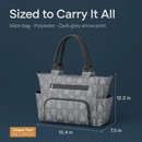8Pcs Baby Nappy Diaper Bags Set with Bottle Bag & Purse by LJGDeals
