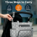 8Pcs Baby Nappy Diaper Bags Set with Bottle Bag & Purse by LJGDeals