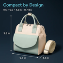 Diaper Bag with 7 Pockets and Insulated Compartments by LJGDeals