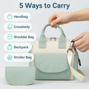 Diaper Bag with 7 Pockets and Insulated Compartments by LJGDeals