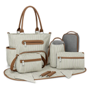8Pcs Baby Nappy Diaper Bags Set with Bottle Bag & Purse by LJGDeals