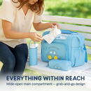Diaper Bag Tote Set for Baby Essentials with Changing Pad by LJGDeals