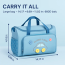 Diaper Bag Tote Set for Baby Essentials with Changing Pad by LJGDeals