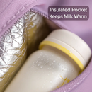 Diaper Bag with 7 Pockets and Insulated Compartments by LJGDeals
