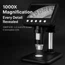Digital Microscope with 4.3 Inch LCD and LEDs by LJGDeals