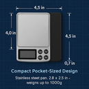 Digital Kitchen Scale for Accurate Home Weighing by LJGDeals