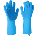 Silicone Dishwashing Gloves with Bristles by LJGDeals