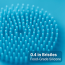 Silicone Dishwashing Gloves with Bristles by LJGDeals