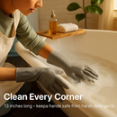 Silicone Dishwashing Gloves with Bristles by LJGDeals