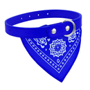 Adjustable Leather Pet Collar Triangle Bandana for Dogs by LJGDeals