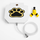 Dog Water Fountain Outdoor Dog Pet Water Dispenser Step-on Activated Sprinkler w/ Interactive Paw Pedal Valve for Drinking Fresh Water by LJGDeals